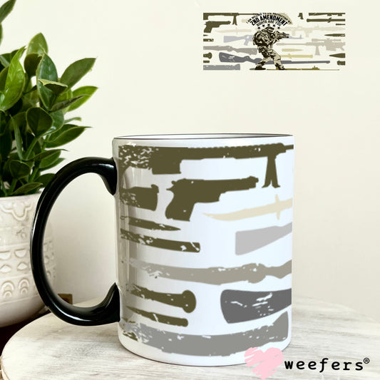 UV DTF Cup Wraps - 2nd Amendment 11oz Coffee Mug Weefers