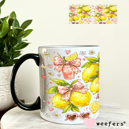 UV DTF Cup Wrap – USA Red White Blue Bows 11oz Coffee Mug Weefers