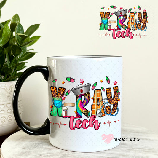 UV DTF Decal - X-Ray Tech 11oz Coffee Mug Weefers