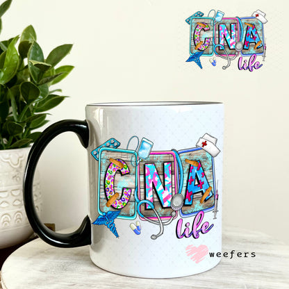 UV DTF Decal - CNA Life 11oz Coffee Mug Weefers