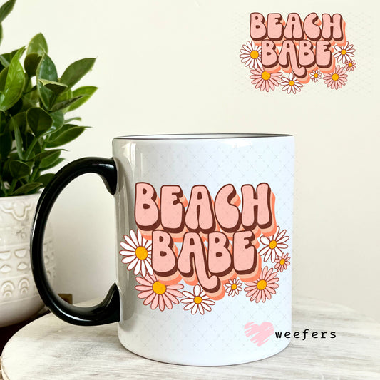 UV DTF Decal - Beach Babe 11oz Coffee Mug Weefers