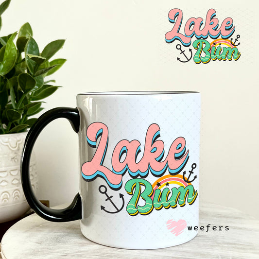 UV DTF Decal - Lake Bum 11oz Coffee Mug Weefers