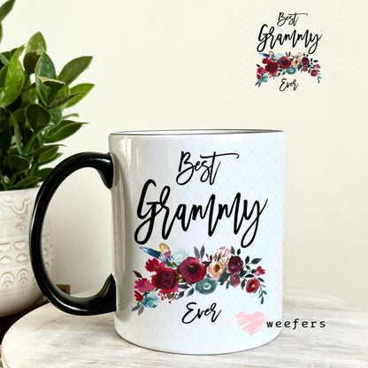 UV DTF Decal - Best Grammy Ever 11oz Coffee Mug Weefers