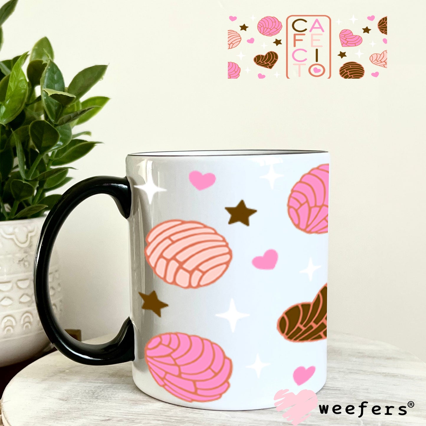 UV DTF Cup Wraps - Caficito 11oz Coffee Mug Weefers