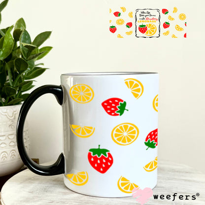 UV DTF Cup Wraps - When Life Gives you Lemons 11oz Coffee Mug Weefers