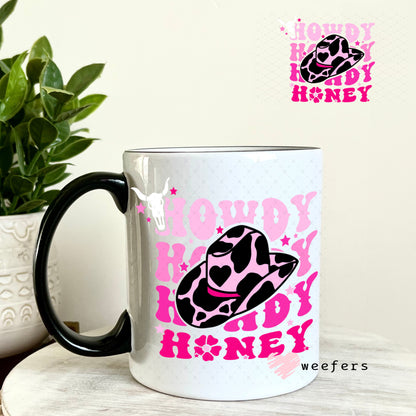 UV DTF Decal - Howdy Honey 11oz Coffee Mug Weefers