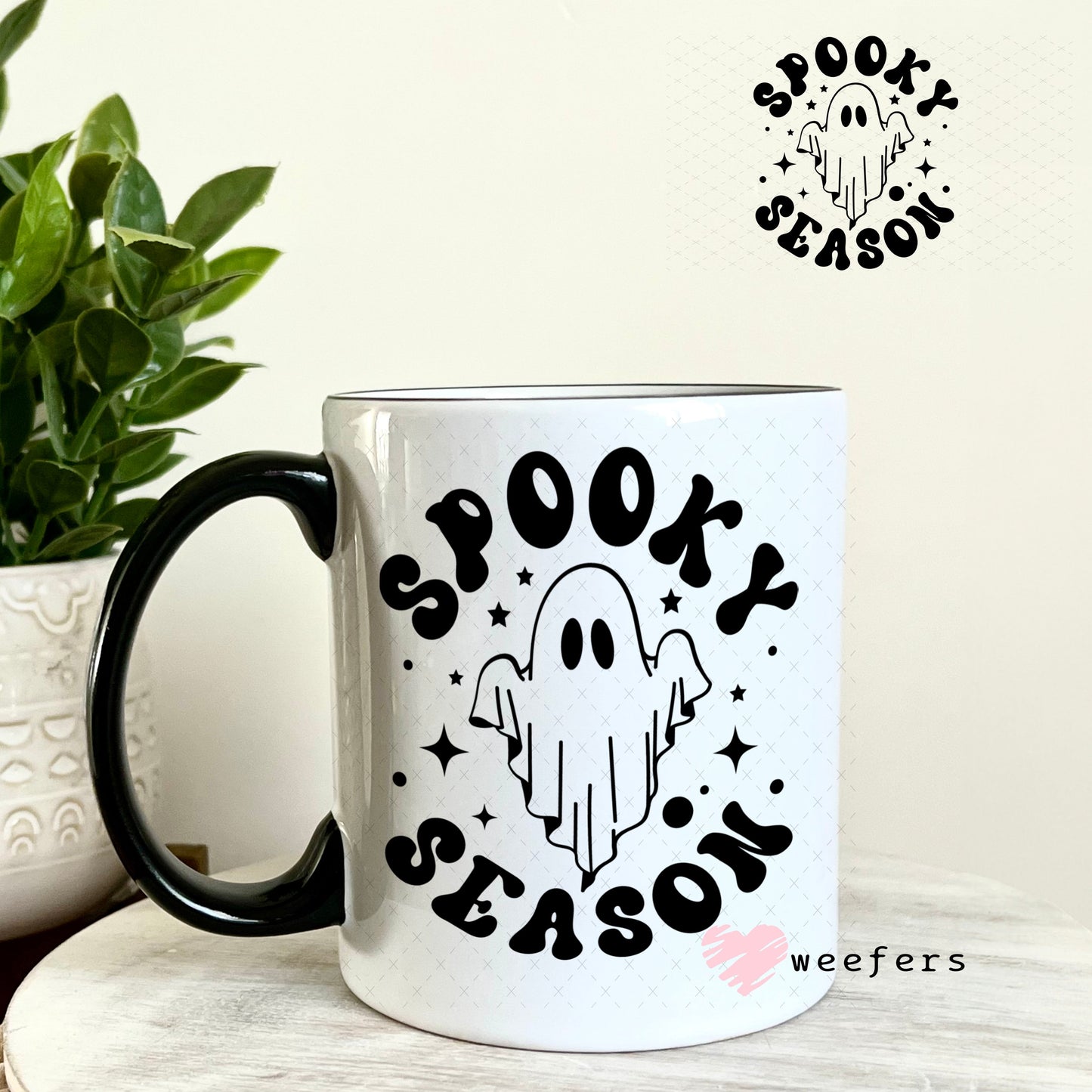 UV DTF Decal - Spooky Season 11oz Coffee Mug Weefers