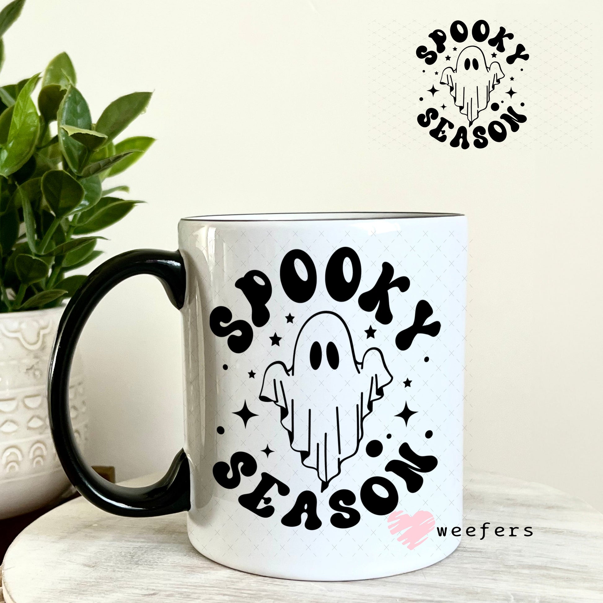 UV DTF Decal - Spooky Season 11oz Coffee Mug Weefers