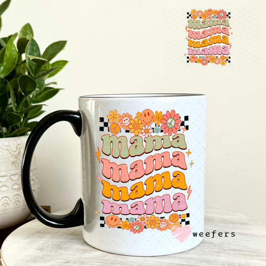 UV DTF Decal - Mama Stacked 11oz Coffee Mug Weefers