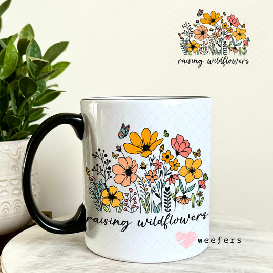 UV DTF Decal - Raising Wildflowers 11oz Coffee Mug Weefers