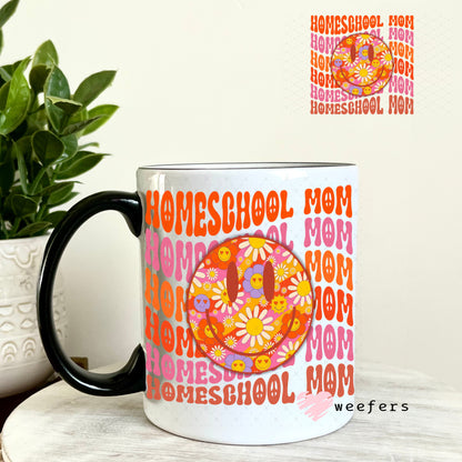UV DTF Decal - Homeschool Mom 11oz Coffee Mug Weefers
