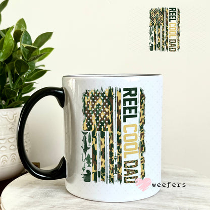 UV DTF Decal - Reel Cool Dad 11oz Coffee Mug Weefers