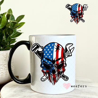 UV DTF Decal - Punisher Plumber 11oz Coffee Mug Weefers