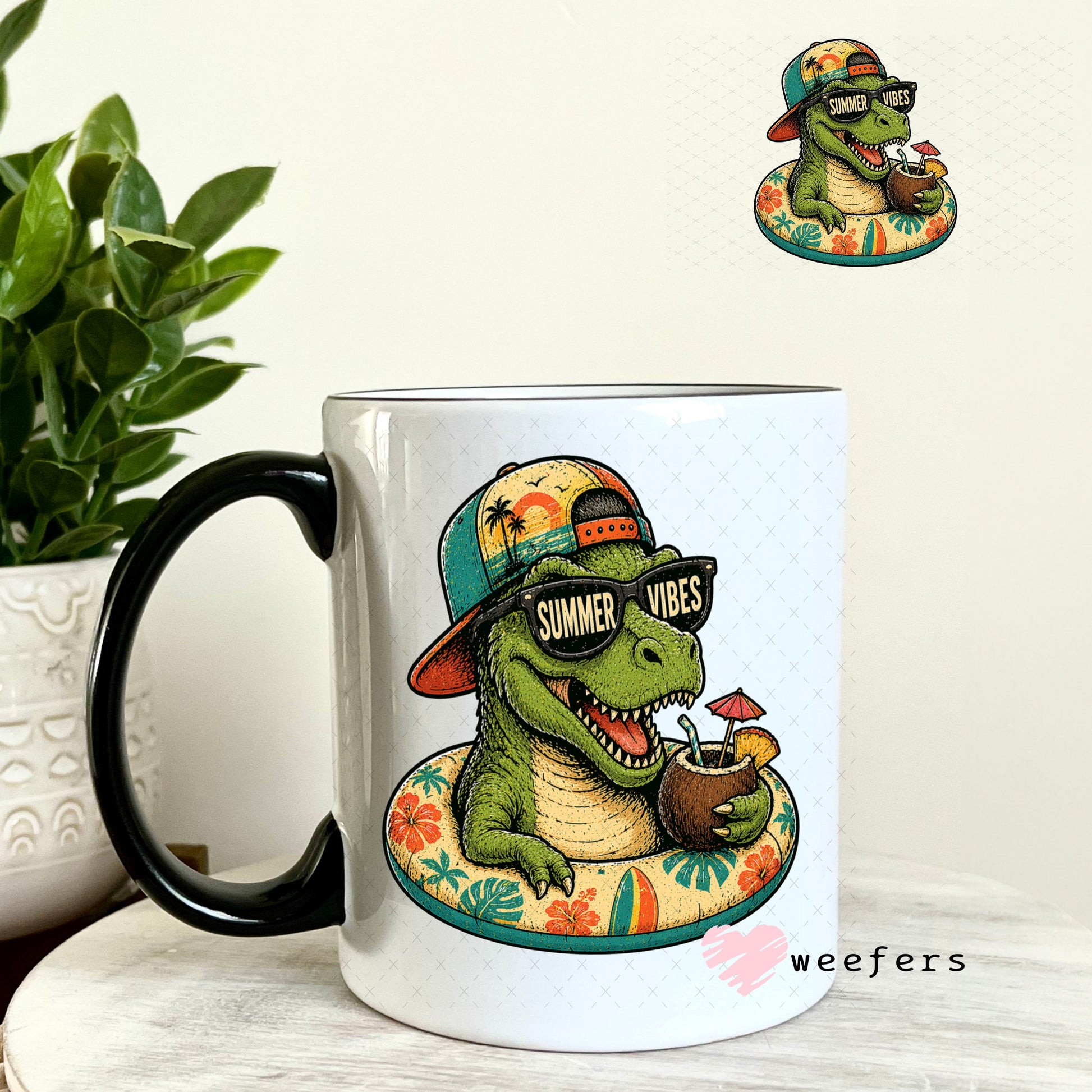 UV DTF Decal - Later Gator 11oz Coffee Mug Weefers