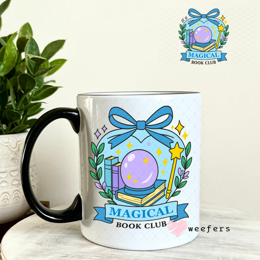 UV DTF Decal - Magical Book Club 11oz Coffee Mug Weefers