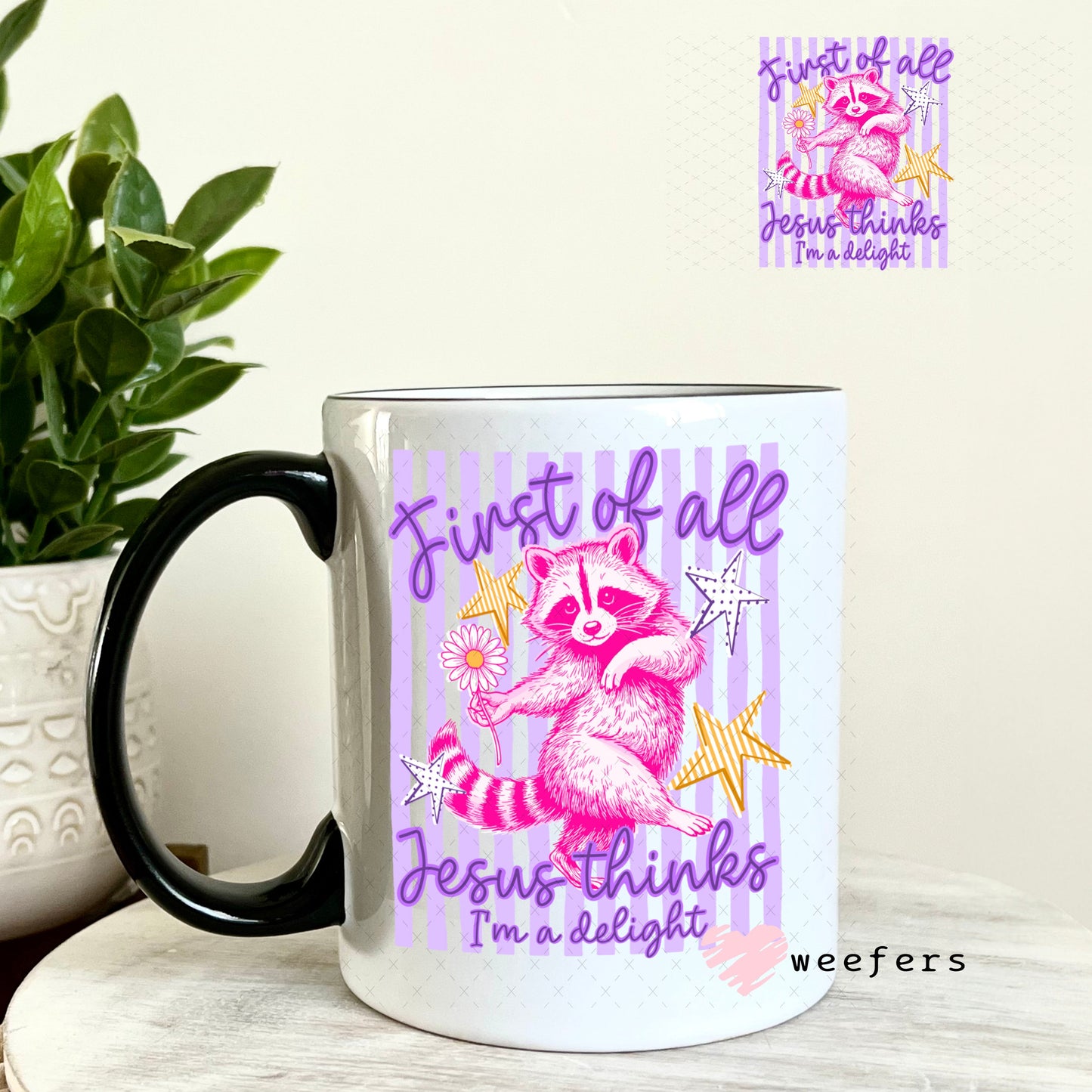 UV DTF Decal - Later Gator 11oz Coffee Mug Weefers