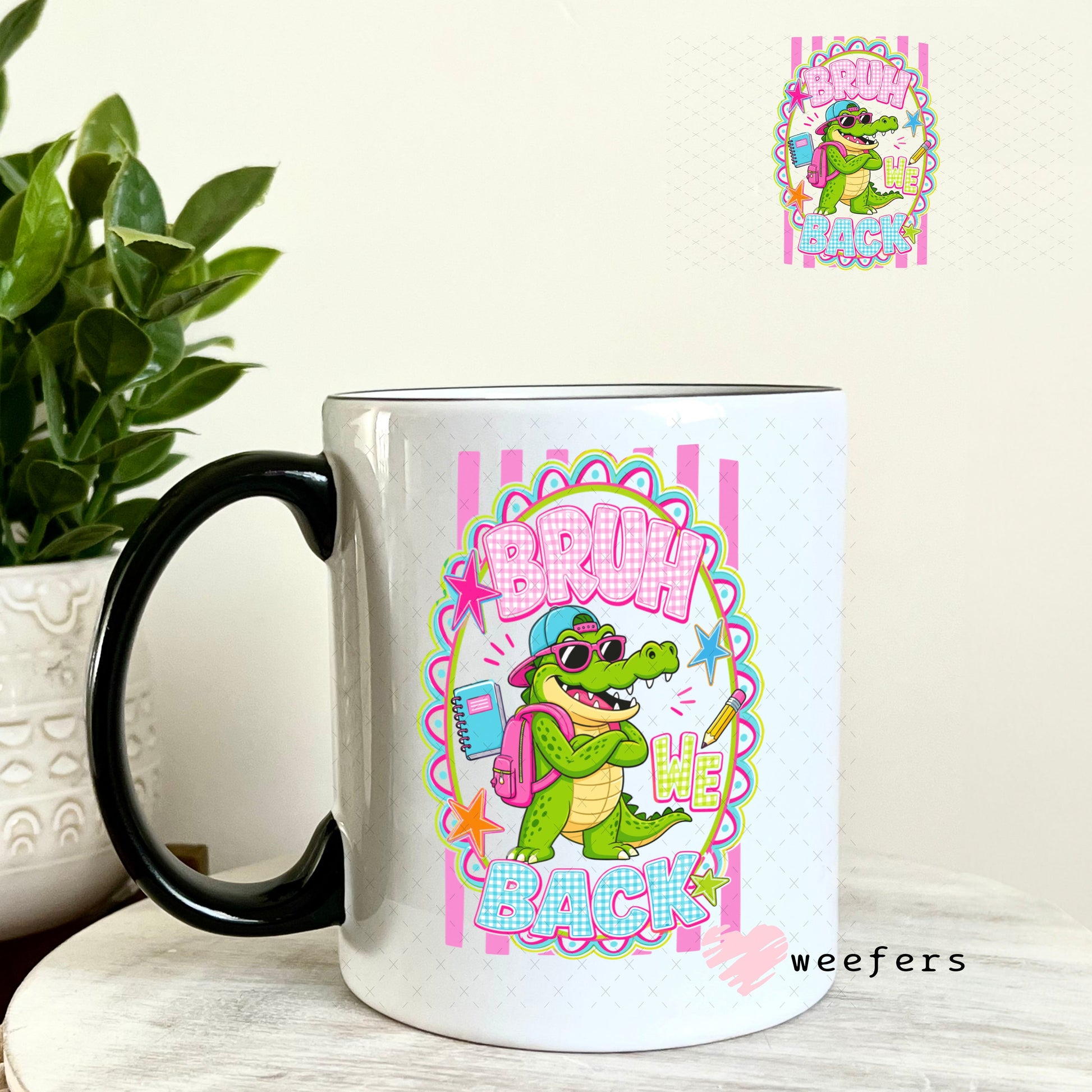 UV DTF Decal - Later Gator 11oz Coffee Mug Weefers