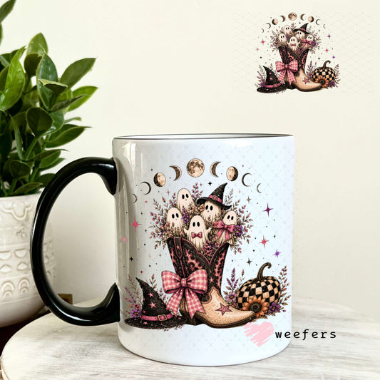UV DTF Decal - Western Ghosts 11oz Coffee Mug Weefers