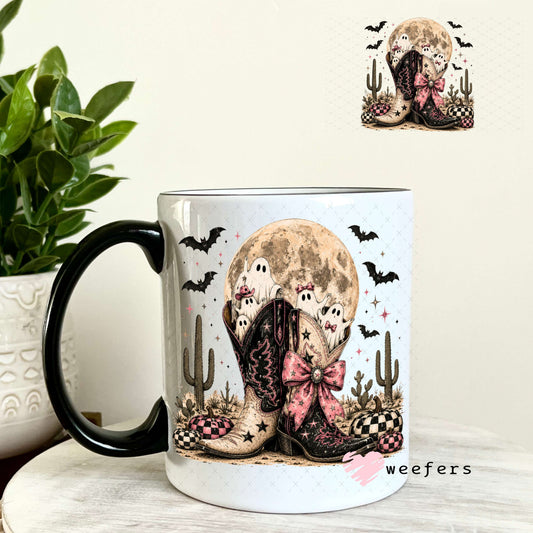 UV DTF Decal - Cowboy Ghosts 11oz Coffee Mug Weefers