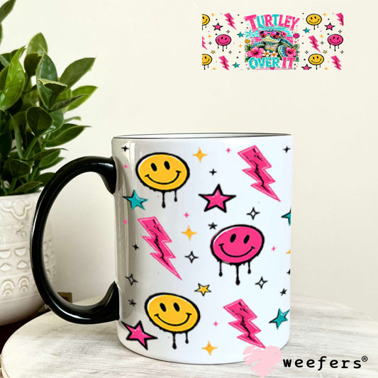 UV DTF Cup Wraps - Turley Over it - Weefers® Exclusive 11oz Coffee Mug Weefers