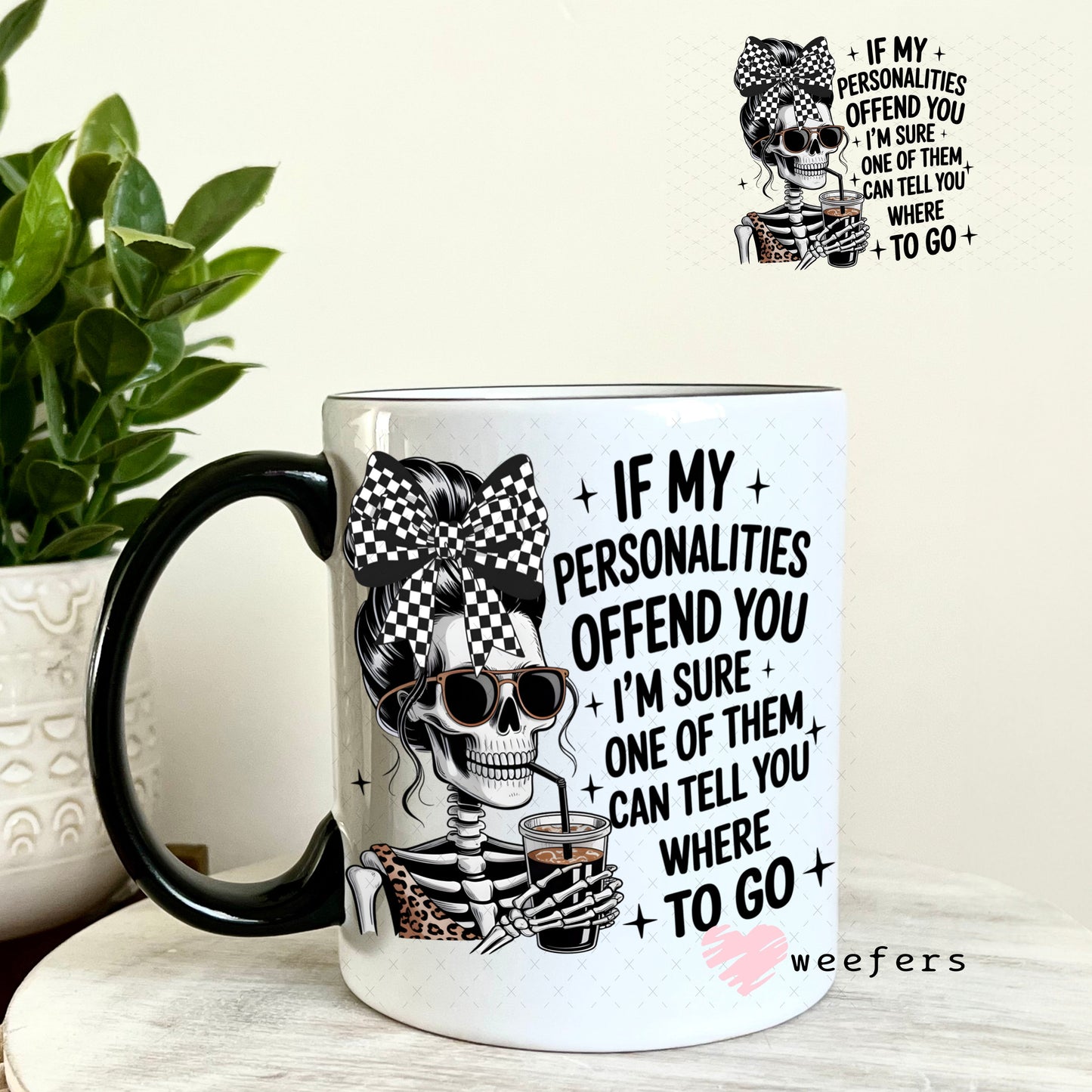 UV DTF Decal - Later Gator 11oz Coffee Mug Weefers