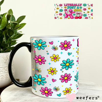 UV DTF Cup Wrap – USA Red White Blue Bows 11oz Coffee Mug Weefers
