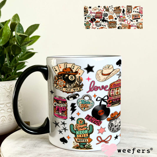 UV DTF Cup Wraps - Western Favorite Things 11oz Coffee Mug Weefers