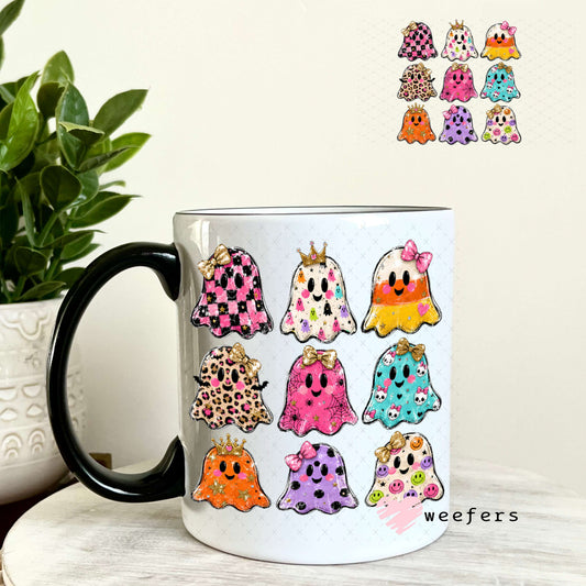 UV DTF Decal - Ghost Corn Candy 11oz Coffee Mug Weefers
