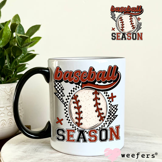Baseball Season UV DTF Decal 11oz Coffee Mug Weefers