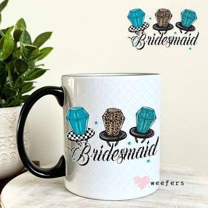 UV DTF Decal - Bridesmaid Ring Pop 11oz Coffee Mug Weefers