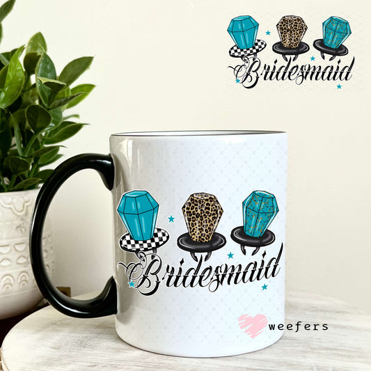 UV DTF Decal - Bridesmaid Ring Pop 11oz Coffee Mug Weefers