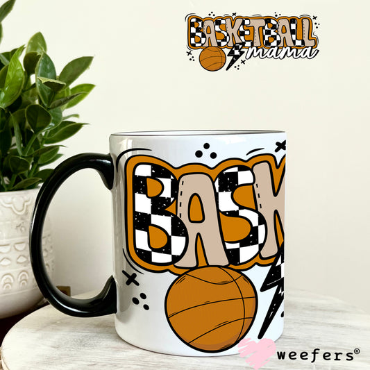 Basketball Mama UV DTF Cup Wrap 11oz Coffee Mug Weefers