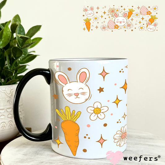Easter Bunny's Favorite Things UV DTF Cup Wrap 11oz Coffee Mug Weefers