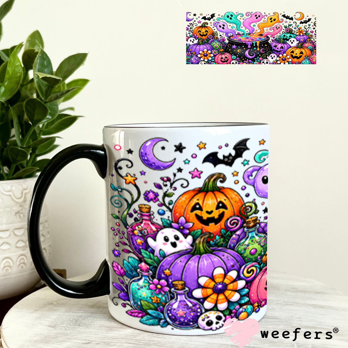 UV DTF Cup Wrap – USA Red White Blue Bows 11oz Coffee Mug Weefers