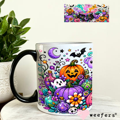 UV DTF Cup Wrap – USA Red White Blue Bows 11oz Coffee Mug Weefers