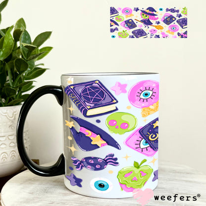 UV DTF Cup Wrap – USA Red White Blue Bows 11oz Coffee Mug Weefers