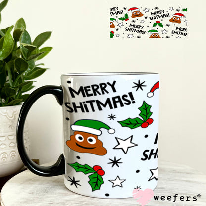 UV DTF Cup Wrap – USA Red White Blue Bows 11oz Coffee Mug Weefers