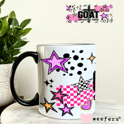 UV DTF Cup Wrap – USA Red White Blue Bows 11oz Coffee Mug Weefers
