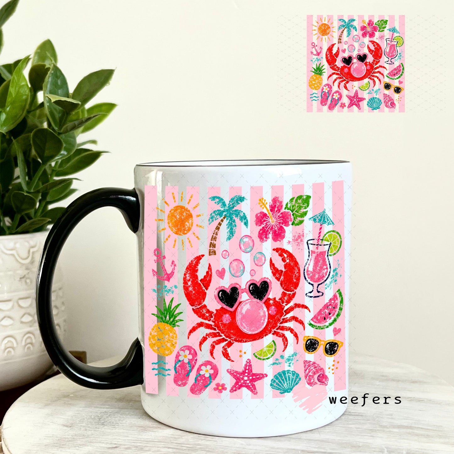 UV DTF Decal - Later Gator 11oz Coffee Mug Weefers