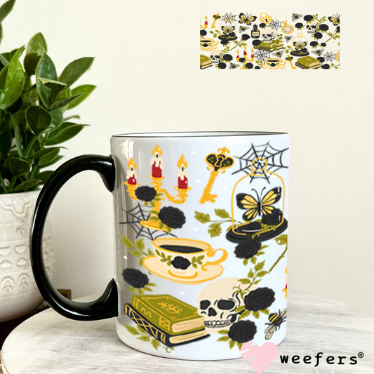UV DTF Cup Wraps - Dark Acadamia 11oz Coffee Mug Weefers