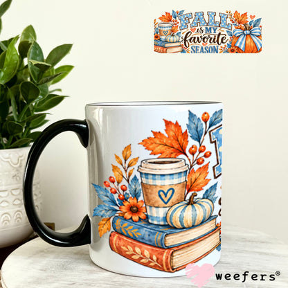 UV DTF Cup Wrap – USA Red White Blue Bows 11oz Coffee Mug Weefers