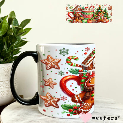 UV DTF Cup Wrap – USA Red White Blue Bows 11oz Coffee Mug Weefers