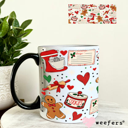 UV DTF Cup Wrap – USA Red White Blue Bows 11oz Coffee Mug Weefers