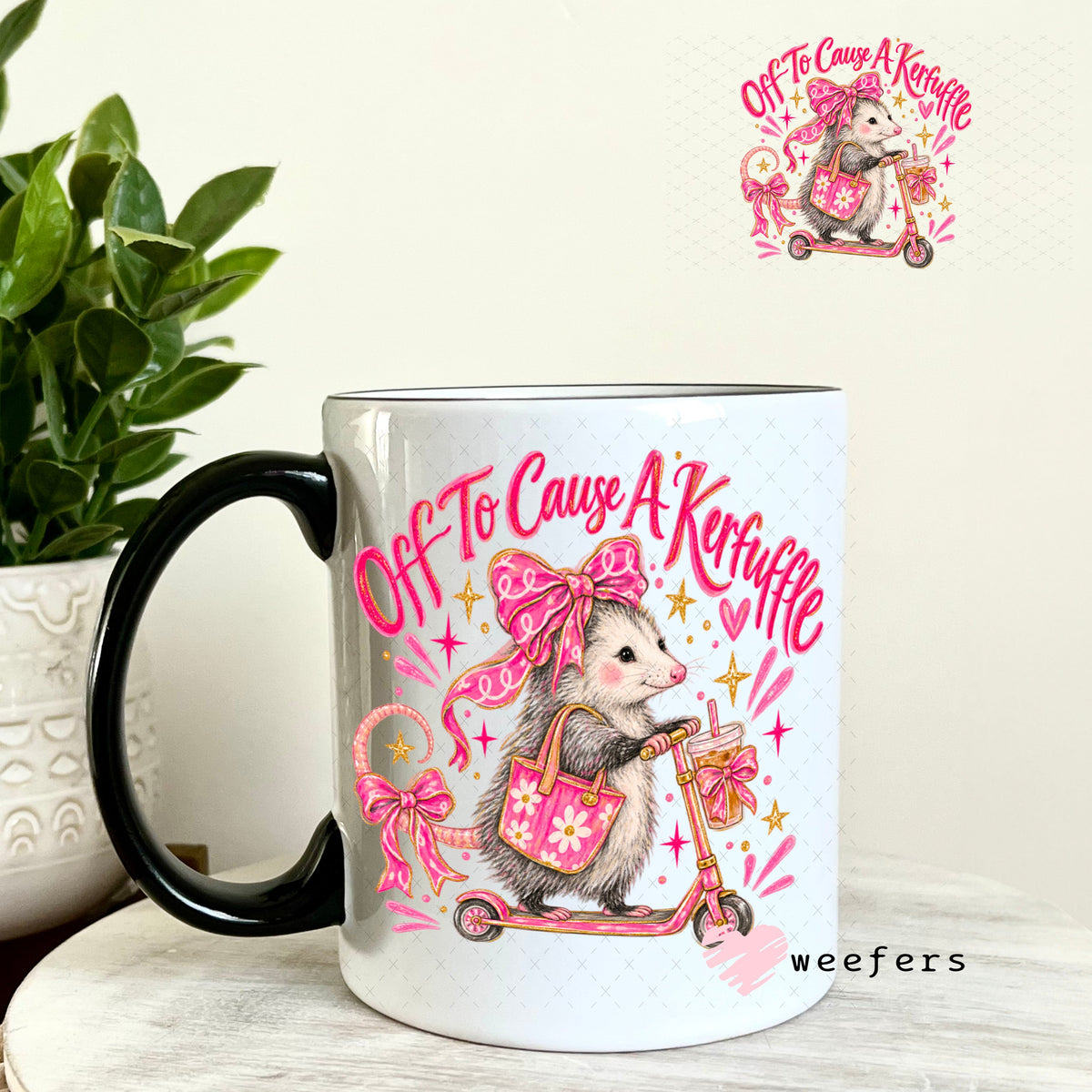 UV DTF Decal - Later Gator 11oz Coffee Mug Weefers