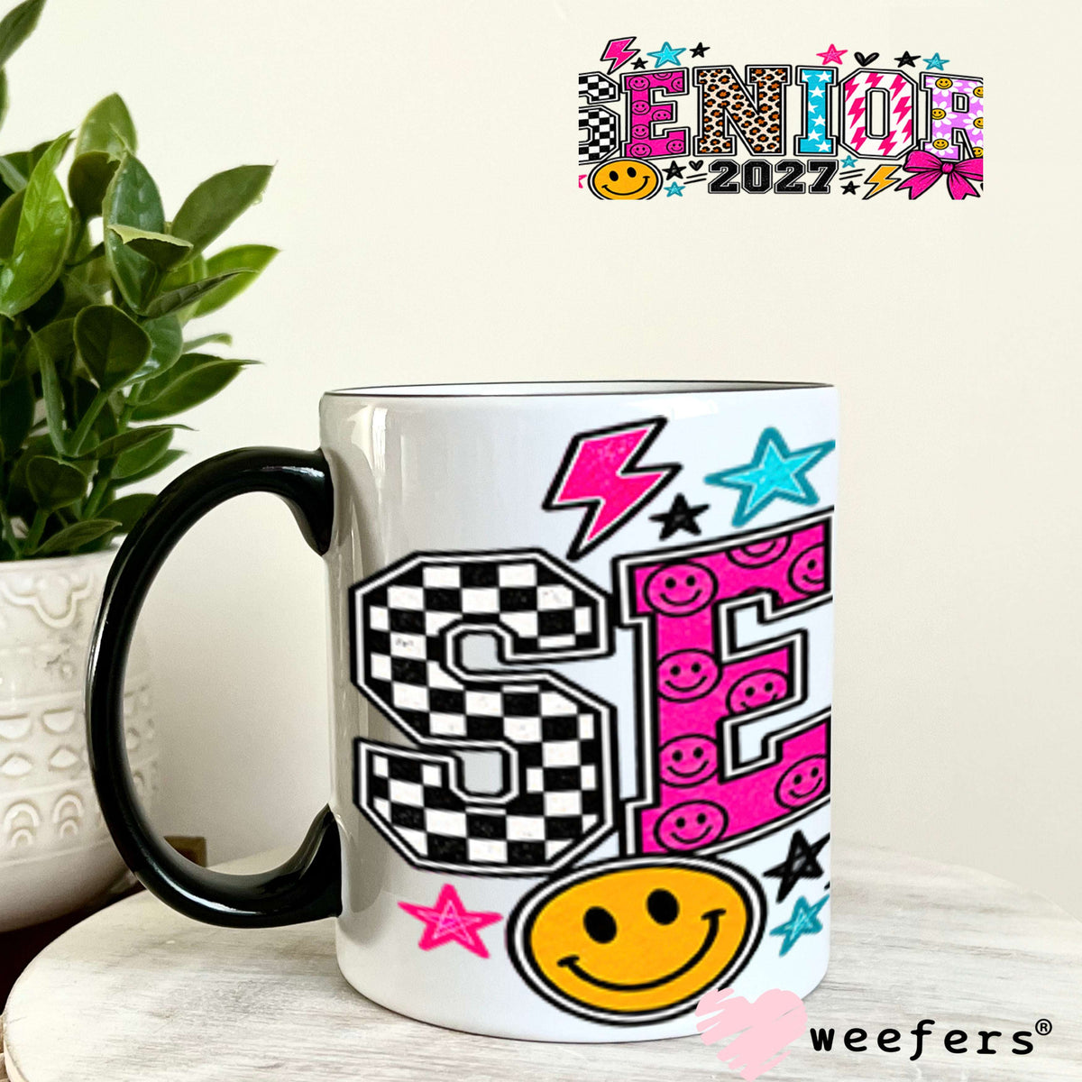 UV DTF Cup Wraps - Senior 2027 11oz Coffee Mug Weefers