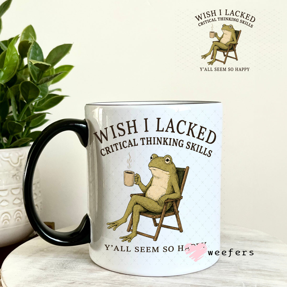 UV DTF Decal - Later Gator 11oz Coffee Mug Weefers