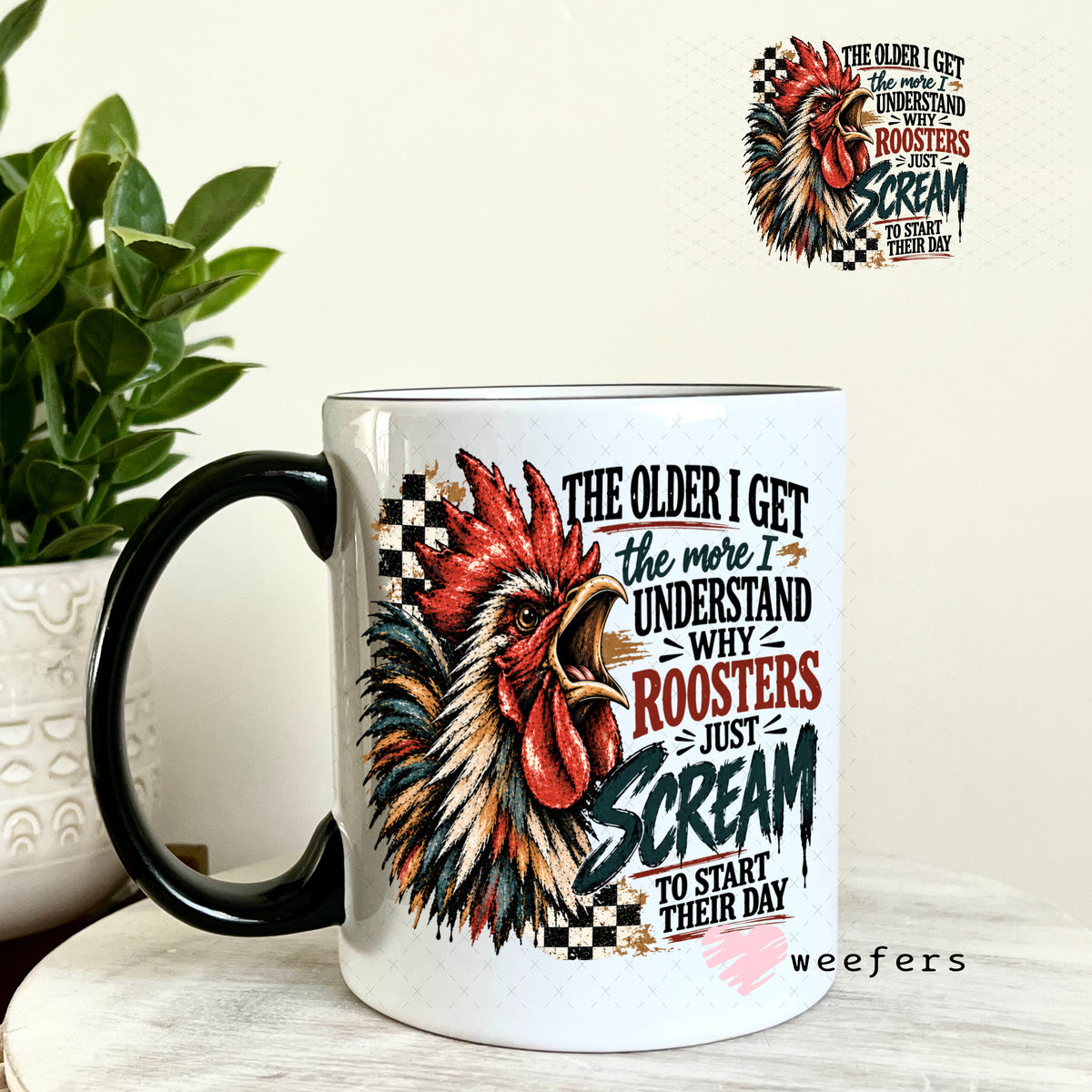 UV DTF Decal - Later Gator 11oz Coffee Mug Weefers