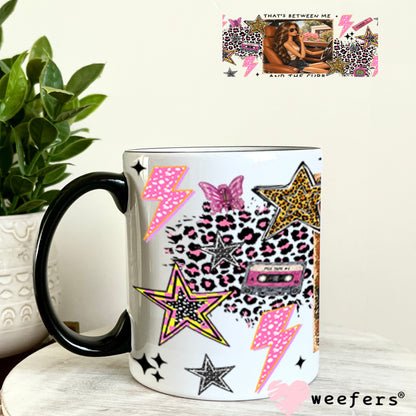 UV DTF Cup Wraps - That's Betwen Me and the Curb - Weefers® Exclusive 11oz Coffee Mug Weefers