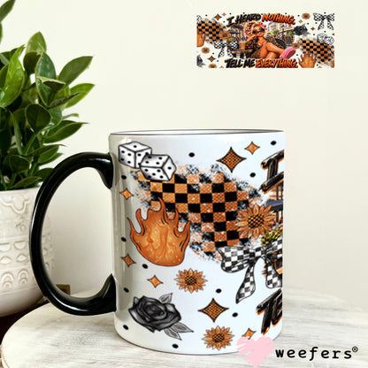 UV DTF Cup Wrap – USA Red White Blue Bows 11oz Coffee Mug Weefers