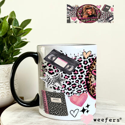 UV DTF Cup Wrap – USA Red White Blue Bows 11oz Coffee Mug Weefers